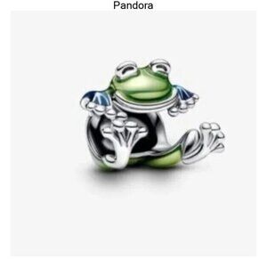 PANDORA climbing frog charm S925 ALE